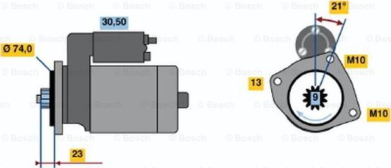 BOSCH 0 986 019 181 - Starter www.molydon.hr