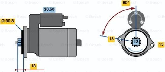 BOSCH 0 986 019 171 - Starter www.molydon.hr