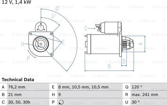 BOSCH 0 986 014 900 - Starter www.molydon.hr