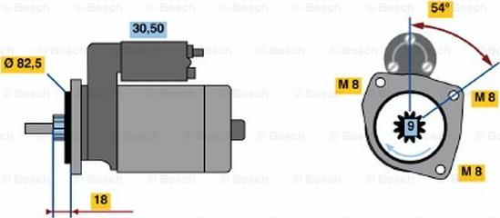 BOSCH 0 986 014 580 - Starter www.molydon.hr