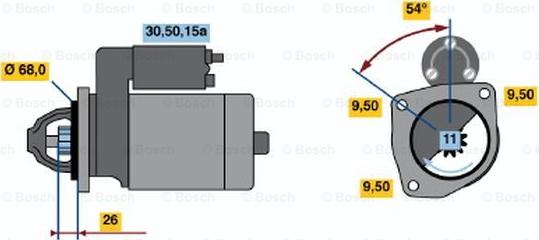 BOSCH 0 986 014 570 - Starter www.molydon.hr