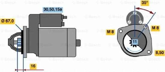 BOSCH 0 986 014 800 - Starter www.molydon.hr