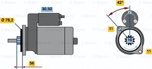 BOSCH 0 986 014 810 - Starter www.molydon.hr