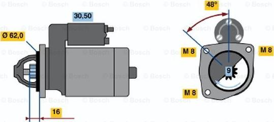 BOSCH 0 986 014 710 - Starter www.molydon.hr