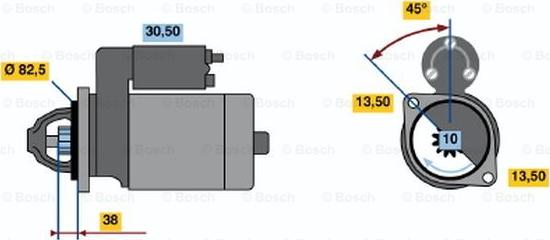 BOSCH 0 986 014 730 - Starter www.molydon.hr