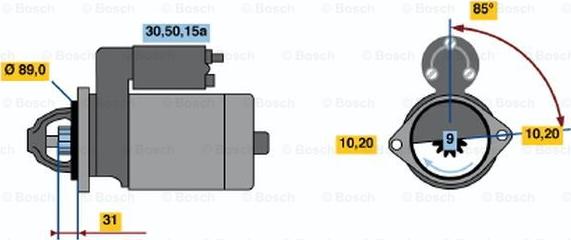 BOSCH 0 986 014 721 - Starter www.molydon.hr