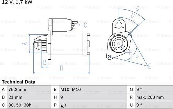 BOSCH 0 986 016 920 - Starter www.molydon.hr