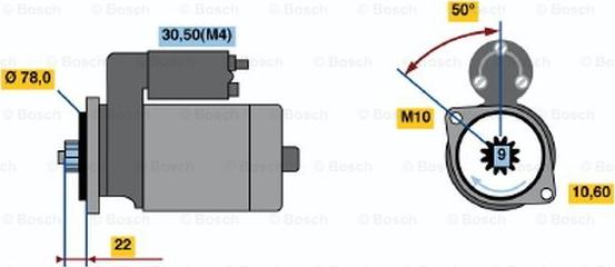 BOSCH 0 986 016 151 - Starter www.molydon.hr