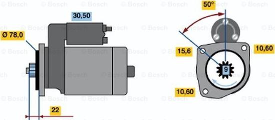 BOSCH 0 986 016 171 - Starter www.molydon.hr