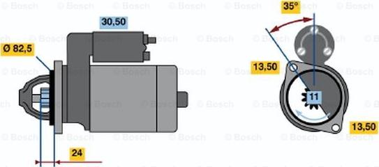 BOSCH 0 986 016 200 - Starter www.molydon.hr