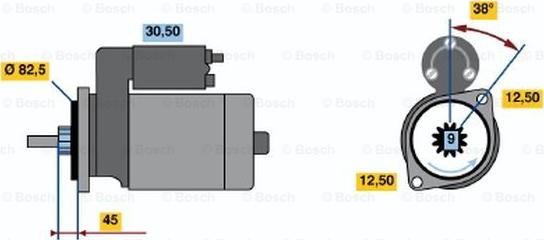 BOSCH 0 986 010 940 - Starter www.molydon.hr