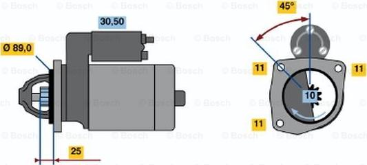 BOSCH 0 986 010 960 - Starter www.molydon.hr