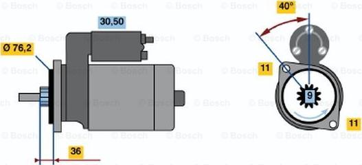 BOSCH 0 986 010 920 - Starter www.molydon.hr