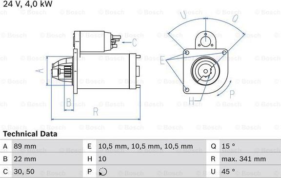 BOSCH 0 986 010 970 - Starter www.molydon.hr