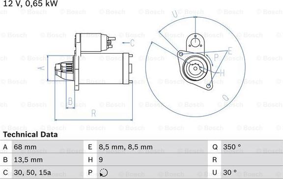 BOSCH 0 986 010 040 - Starter www.molydon.hr