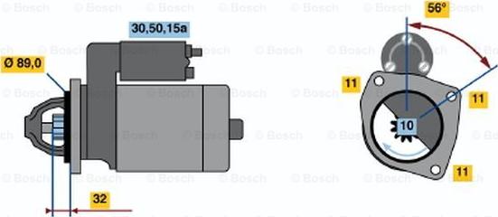 BOSCH 0 986 010 710 - Starter www.molydon.hr