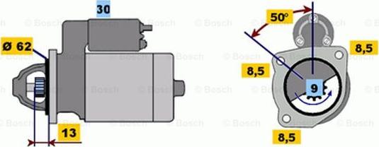 BOSCH 0 986 011 941 - Starter www.molydon.hr