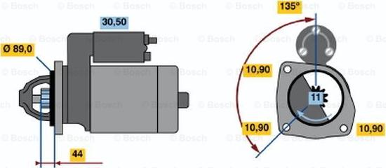 BOSCH 0 986 011 170 - Starter www.molydon.hr