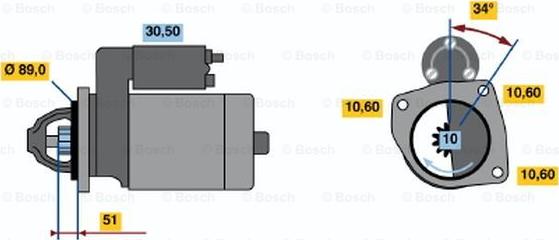 BOSCH 0 986 011 380 - Starter www.molydon.hr