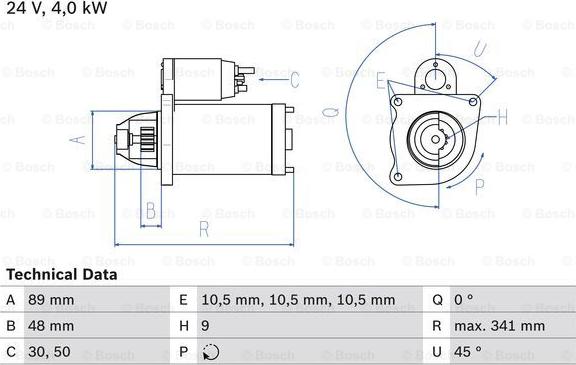 BOSCH 0 986 011 280 - Starter www.molydon.hr