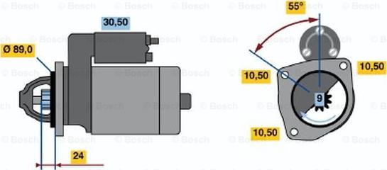 BOSCH 0 986 011 790 - Starter www.molydon.hr