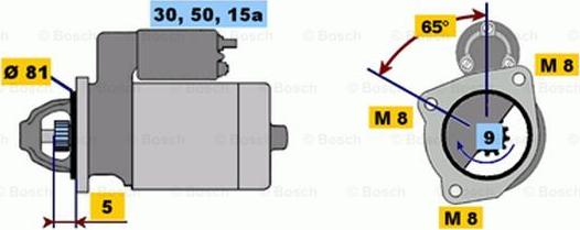 BOSCH 0 986 011 780 - Starter www.molydon.hr