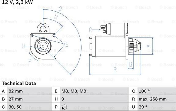 BOSCH 0 986 018 950 - Starter www.molydon.hr