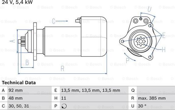 BOSCH 0 986 018 420 - Starter www.molydon.hr