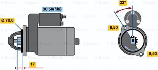 BOSCH 0 986 018 571 - Starter www.molydon.hr