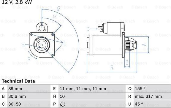 BOSCH 0 986 018 151 - Starter www.molydon.hr