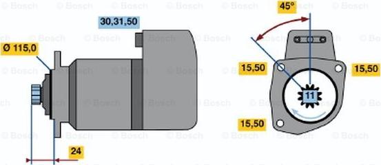 BOSCH 0 986 018 810 - Starter www.molydon.hr