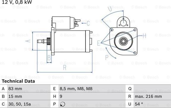 BOSCH 0 986 013 590 - Starter www.molydon.hr