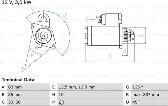 BOSCH 0 986 012 420 - Starter www.molydon.hr