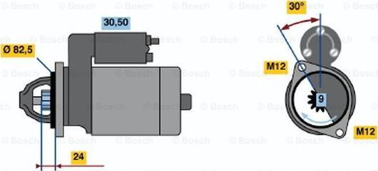 BOSCH 0 986 012 690 - Starter www.molydon.hr