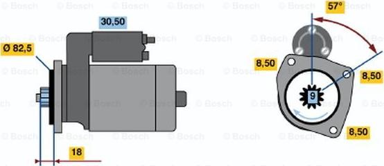 BOSCH 0 986 012 650 - Starter www.molydon.hr