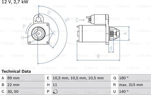 BOSCH 0 986 012 680 - Starter www.molydon.hr