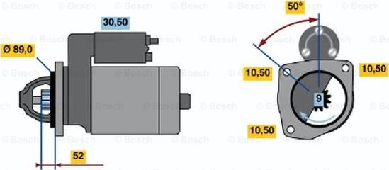 BOSCH 0 986 012 780 - Starter www.molydon.hr