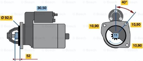 BOSCH 0 986 017 080 - Starter www.molydon.hr