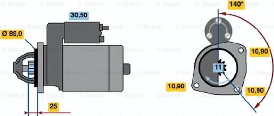 BOSCH 0 986 017 290 - Starter www.molydon.hr