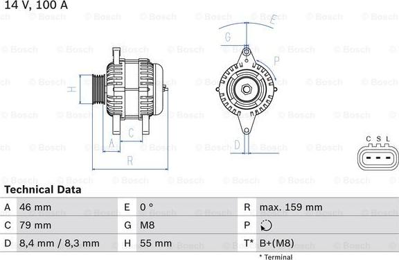 BOSCH 0 986 084 440 - Alternator www.molydon.hr