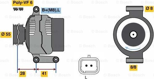 BOSCH 0 986 080 930 - Alternator www.molydon.hr