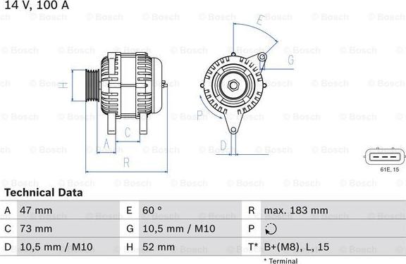 BOSCH 0 986 080 920 - Alternator www.molydon.hr