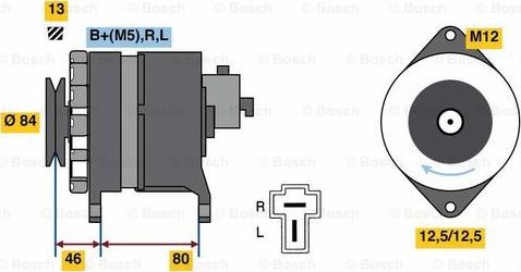 BOSCH 0 986 080 160 - Alternator www.molydon.hr