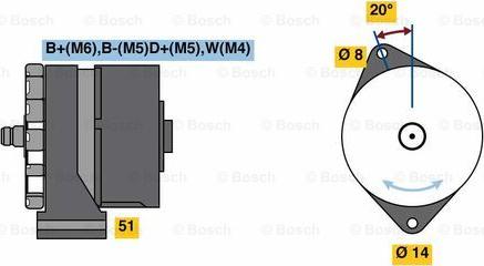 BOSCH 0 986 080 180 - Alternator www.molydon.hr