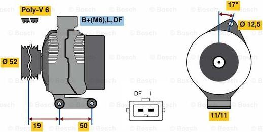 BOSCH 0 986 080 230 - Alternator www.molydon.hr