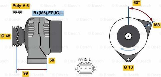 BOSCH 0 986 081 290 - Alternator www.molydon.hr