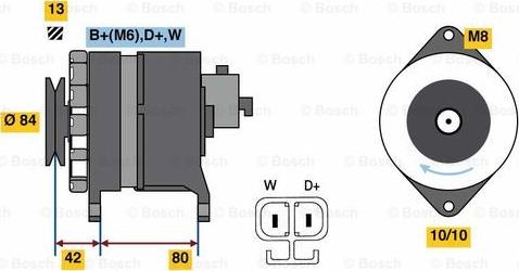 BOSCH 0 986 081 240 - Alternator www.molydon.hr