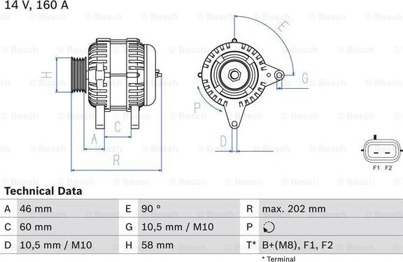 BOSCH 0 986 083 900 - Alternator www.molydon.hr