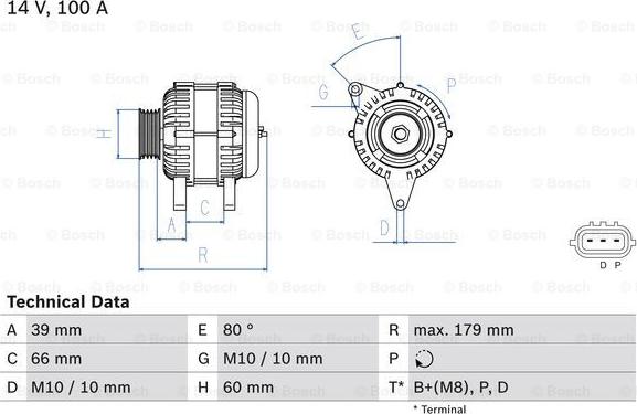 BOSCH 0 986 083 970 - Alternator www.molydon.hr