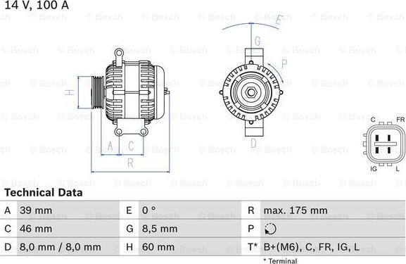 BOSCH 0 986 082 420 - Alternator www.molydon.hr